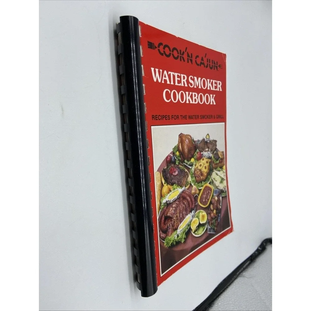 Cook'n Ca'jun Water Smoker Cookbook‎ Recipes for Grill 1984 Sondra Hester Spiral